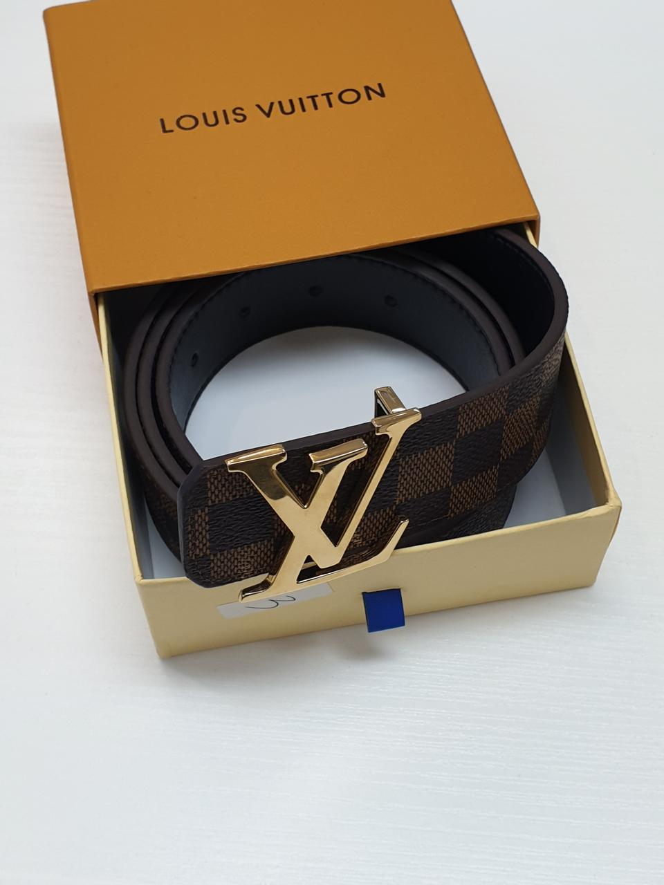 루이비통 남자 벨트 (골드)
