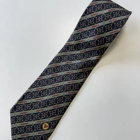 빈티지 실크 넥타이 8.5cm