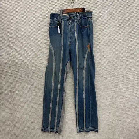 만원샵 빈티지 센터라인 데님 청바지 30인치 M04177