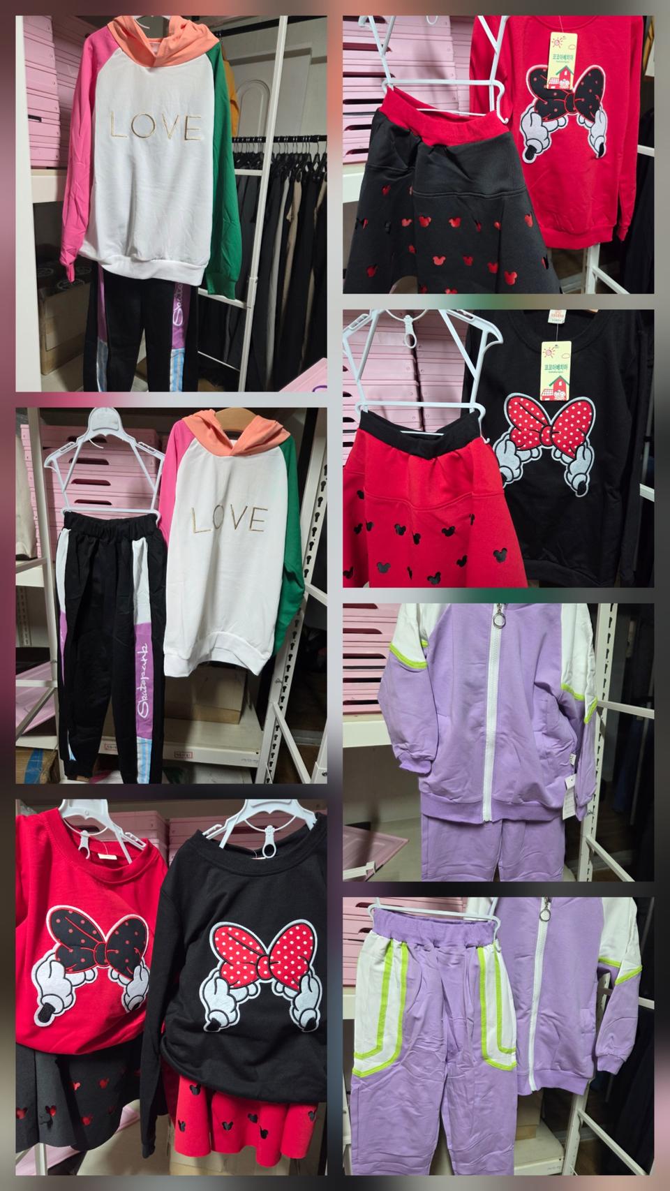 여아의류 상하세트 새상품 130~150