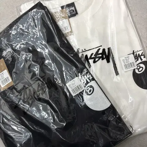 무료배송/정품) 미개봉 스투시 STUSSY 8볼 당구공 반팔티 남녀공용