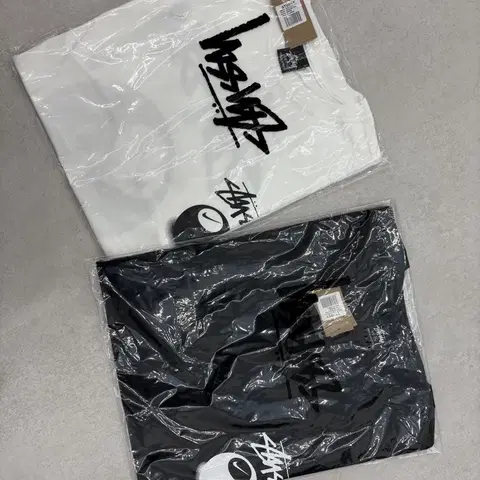 정품 무료배송 ) 스투시 x 나이키 당구공 반팔티 /블랙,화이트