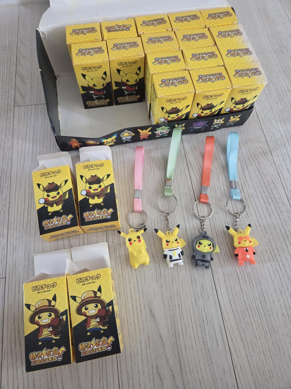 새상품)포켓몬스터 키링(종류 랜덤) 20개 일괄