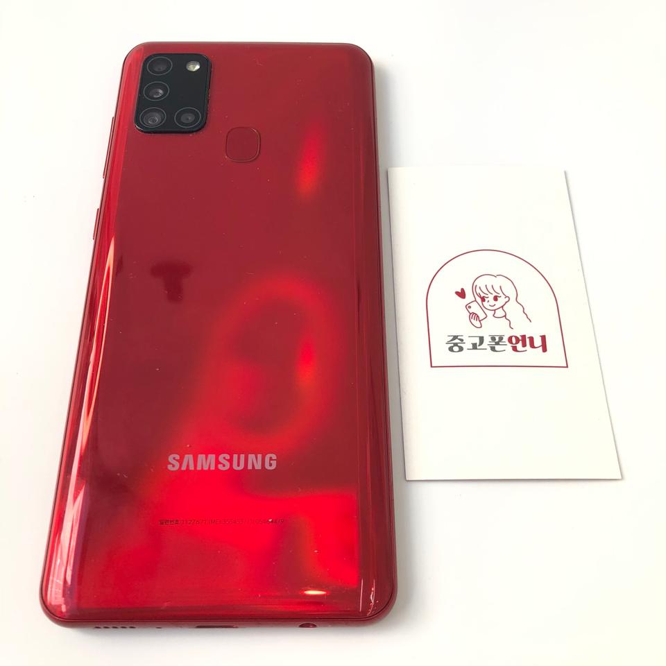 [할인가능] 갤럭시A21S (A217) 레드 32GB 98602
