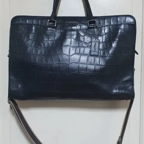 COACH 코치 매장정품 남자가방 올가죽 서류가방 브리프케이스 크로스백