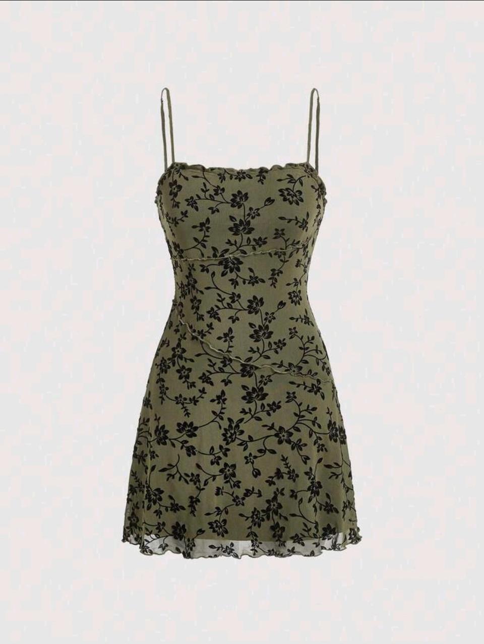 172 플로럴 미니 원피스