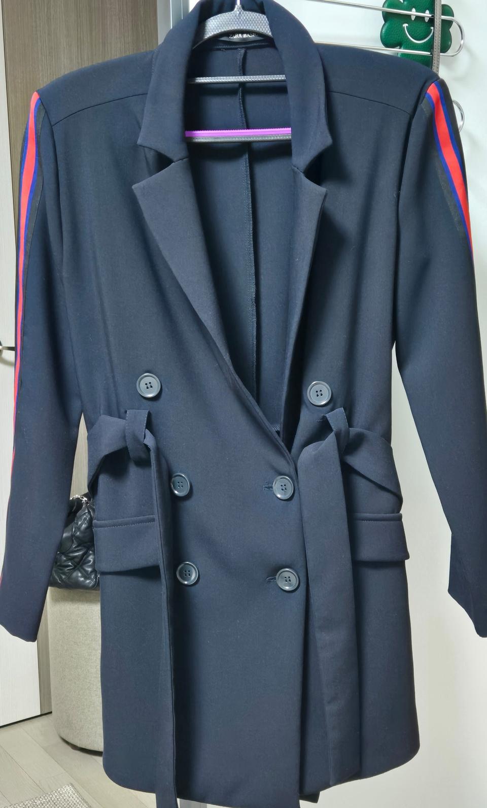 미사용 자라 네이비점프수트xs(44반-마른55)