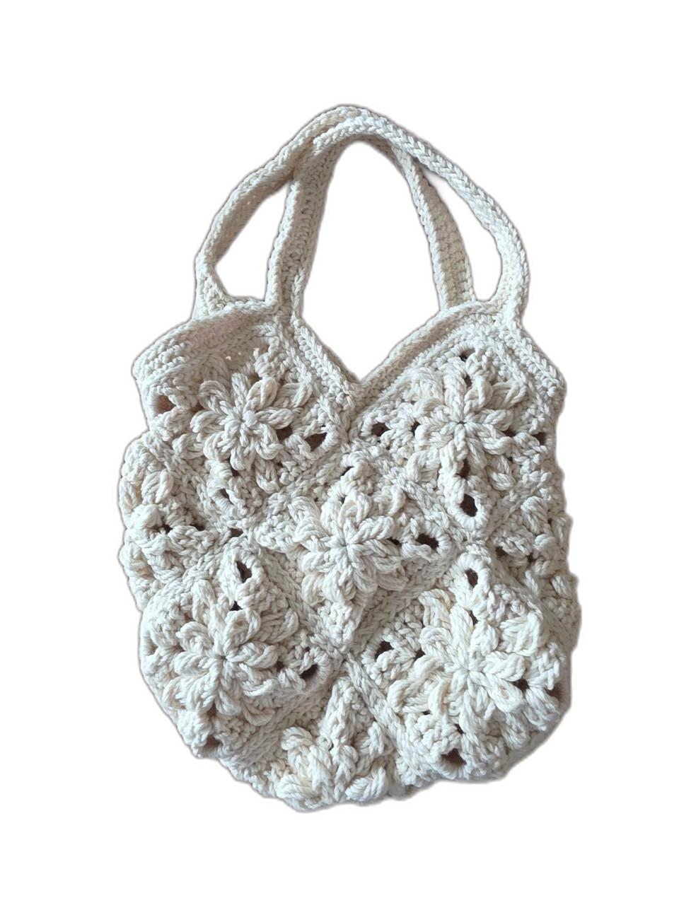 예쁜 꽃 모티브 가방