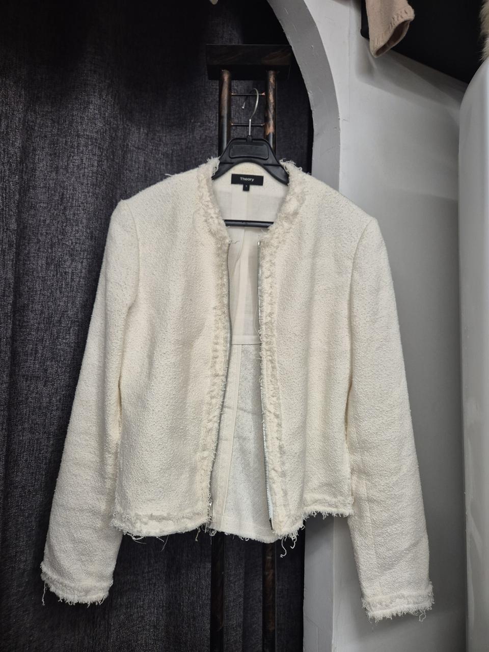 띠어리(정품)55(여성)린넨자켓