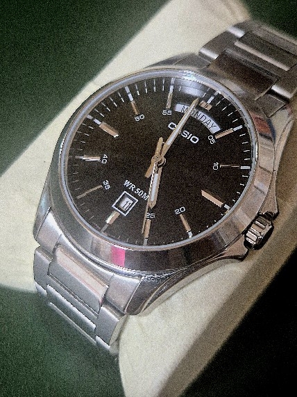 카시오 메탈시계 MTP-1370D 주우재 시계