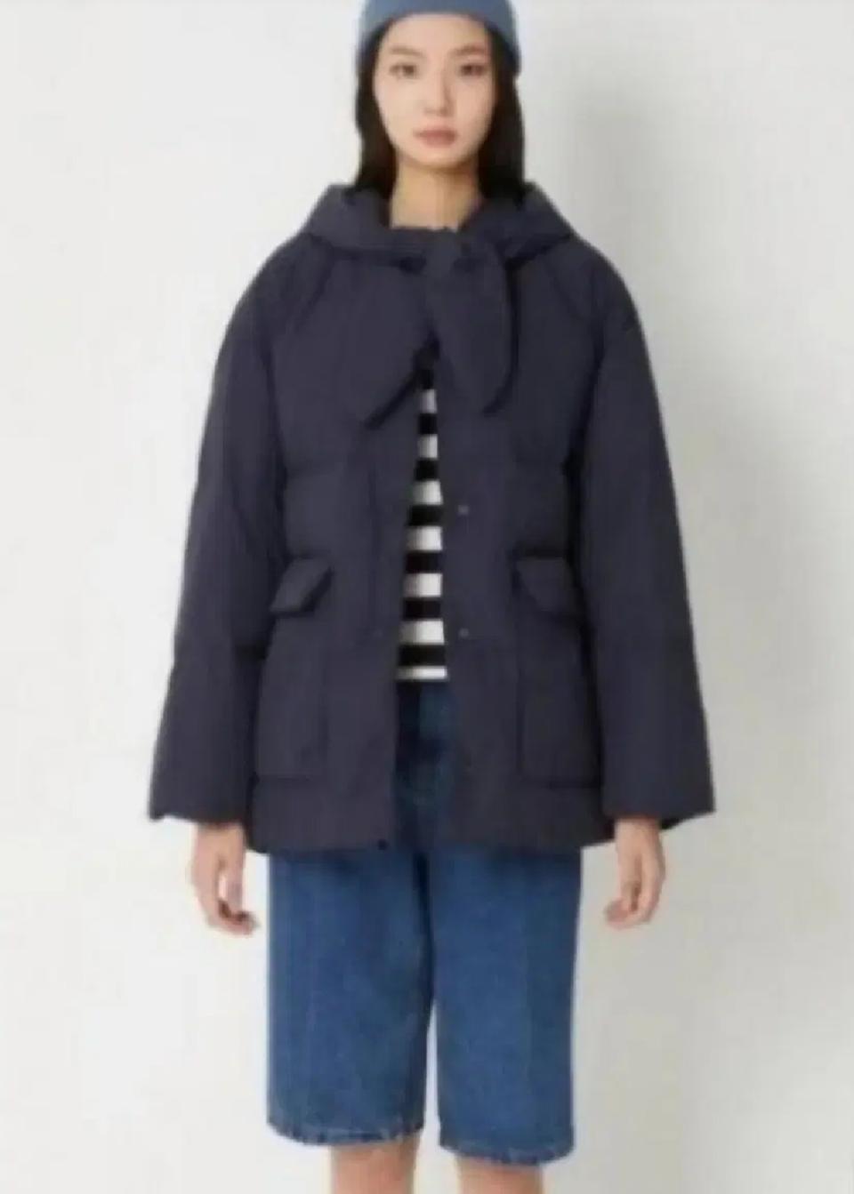 럭키슈에뜨 리본구스패딩/36