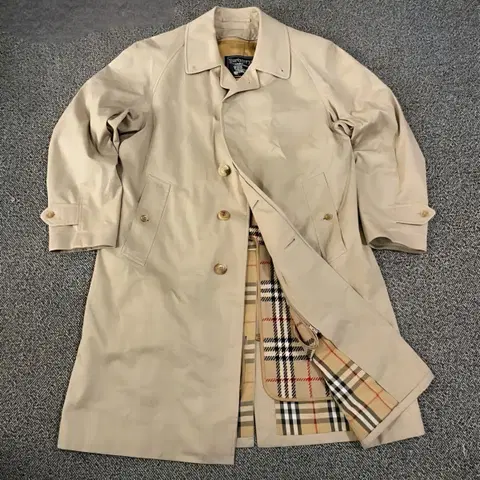 버버리 남성 싱글코트 롱코트 (95~100)