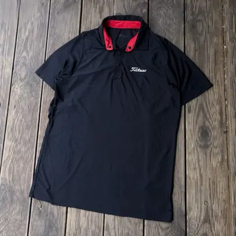 (100) 타이틀리스트 남성 반팔 골프티