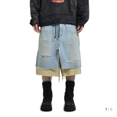 projectgr 프로젝트gr 레이어드 스커트 쇼츠