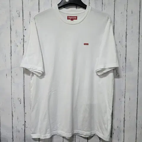 슈프림 화이트 스몰 박스 반팔티 M