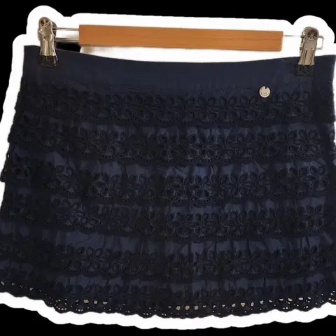 새상품) 후아유 레이스 미니 스커트 27