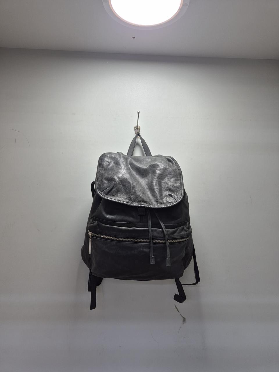 시스템 염소가죽 백팩
