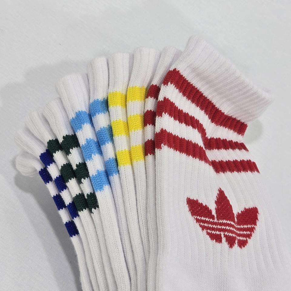 아디다스 오리지널 컬러 삭스 5개 세트