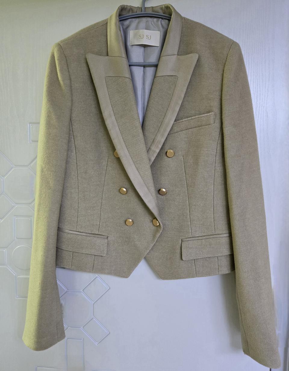 (SJ SJ) 크롭자켓