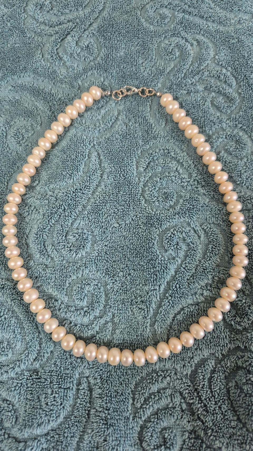 담수진주 목걸이^^