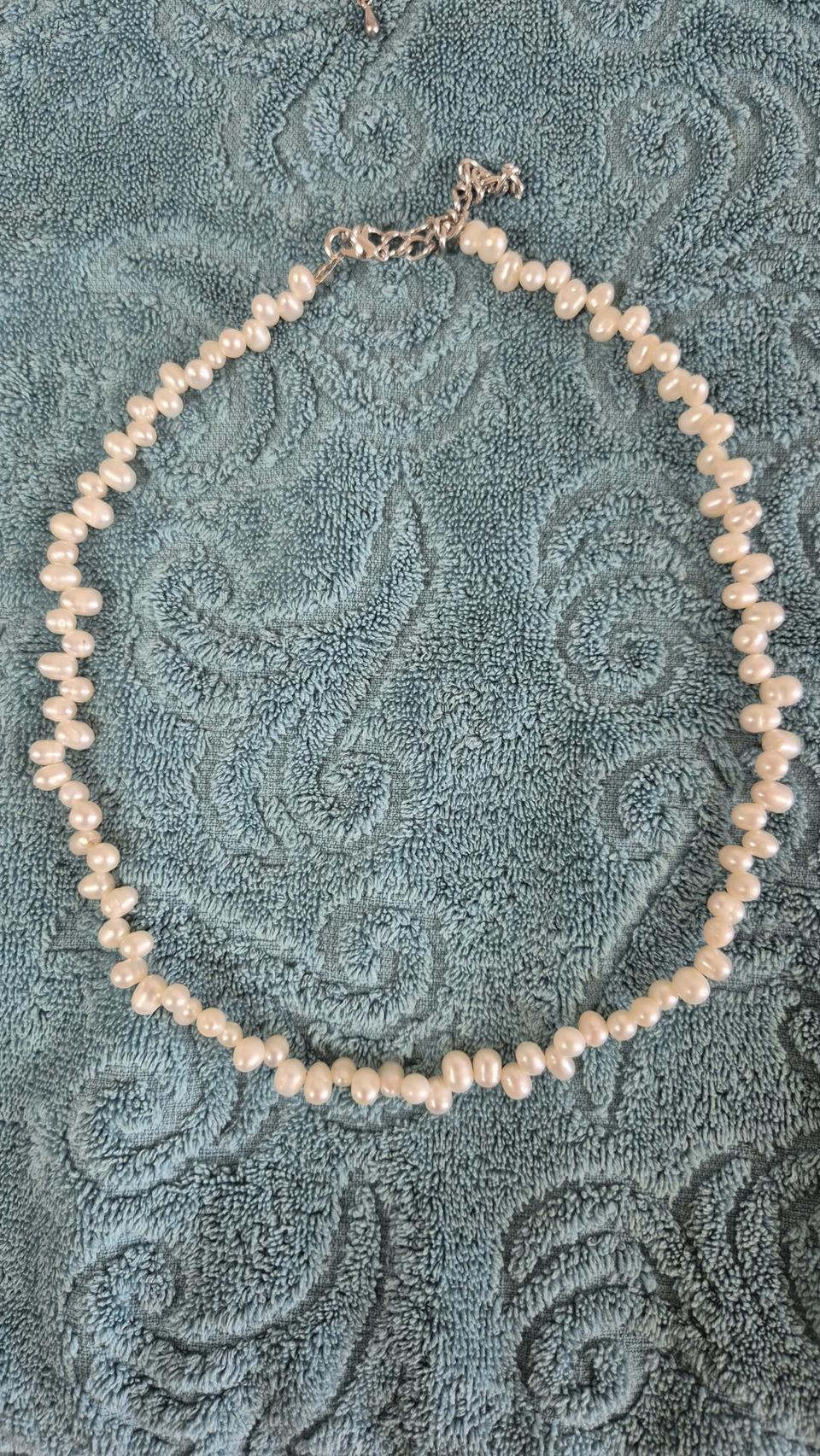 담수진주 목걸이^^