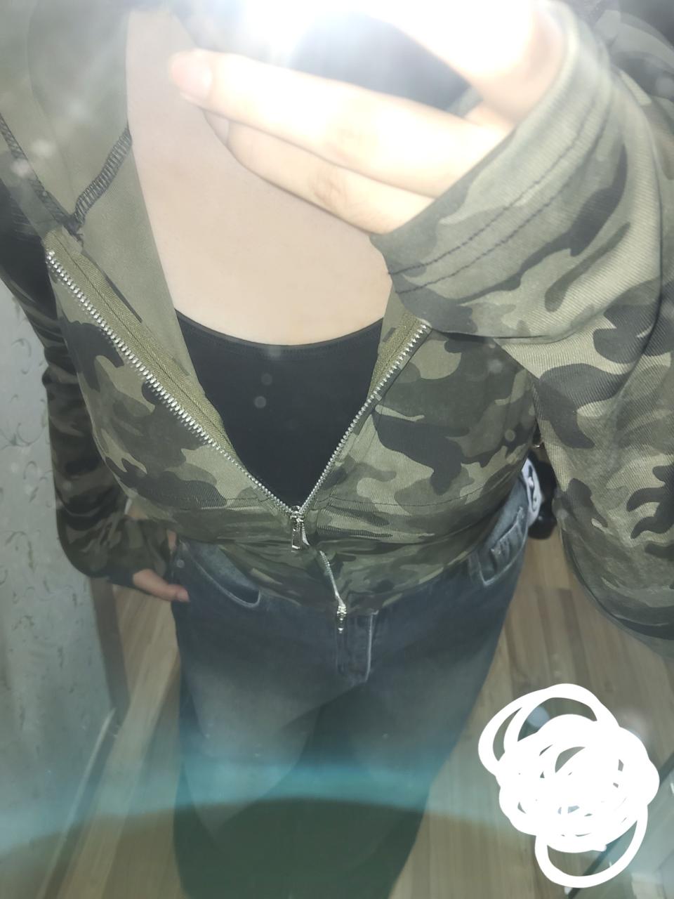 카모밀리터리 후드집업