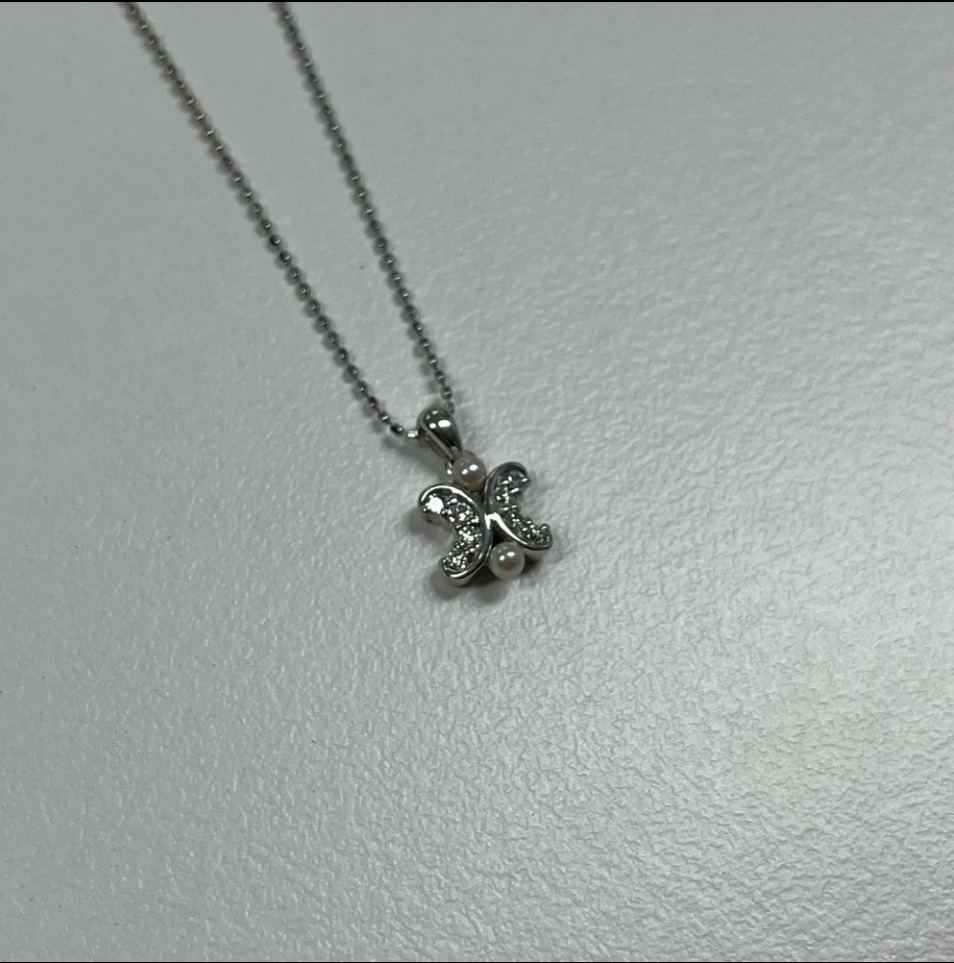 셀린느 다이아 트리오페 목걸이 (18k)