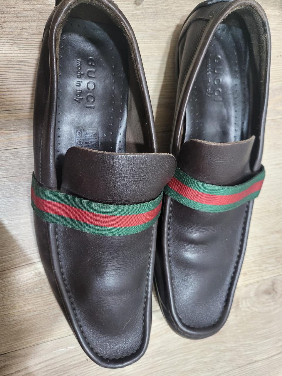 구찌 삼선 로퍼