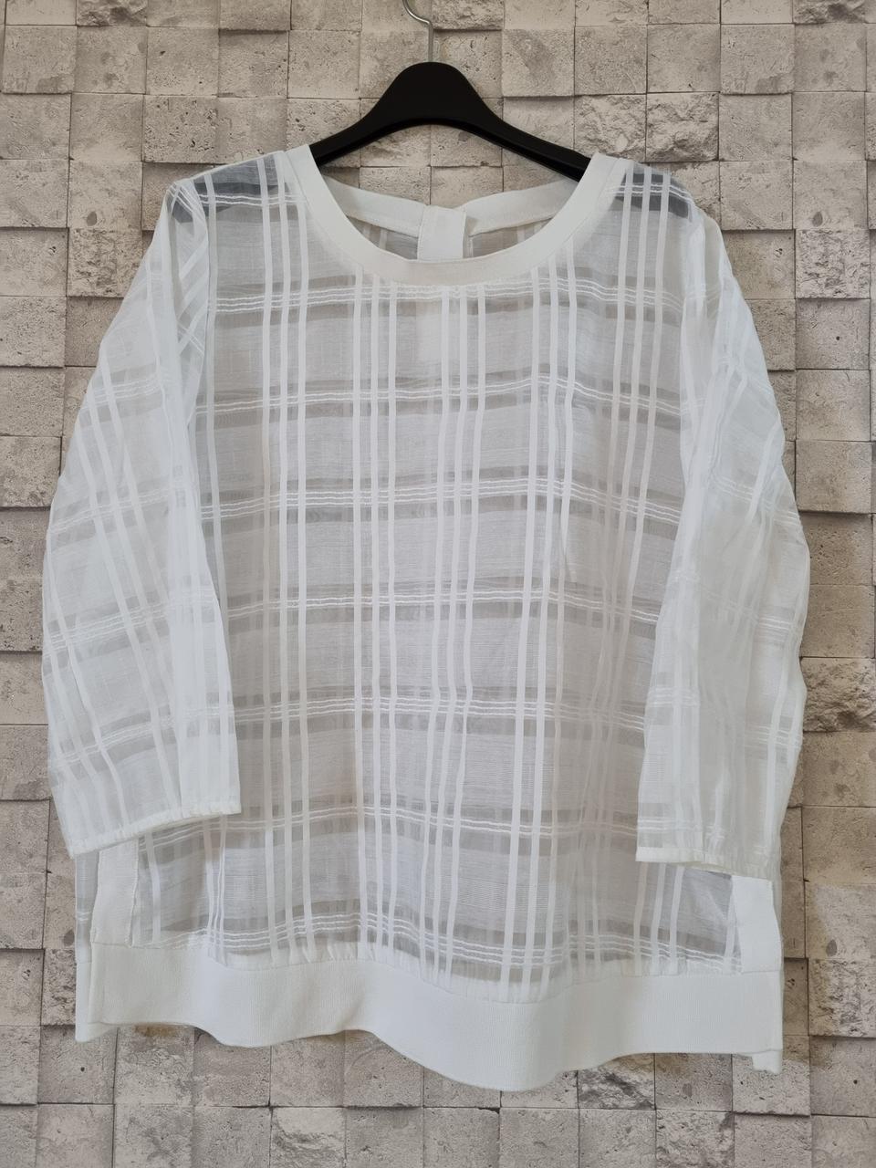 레노마 시스루 블라우스