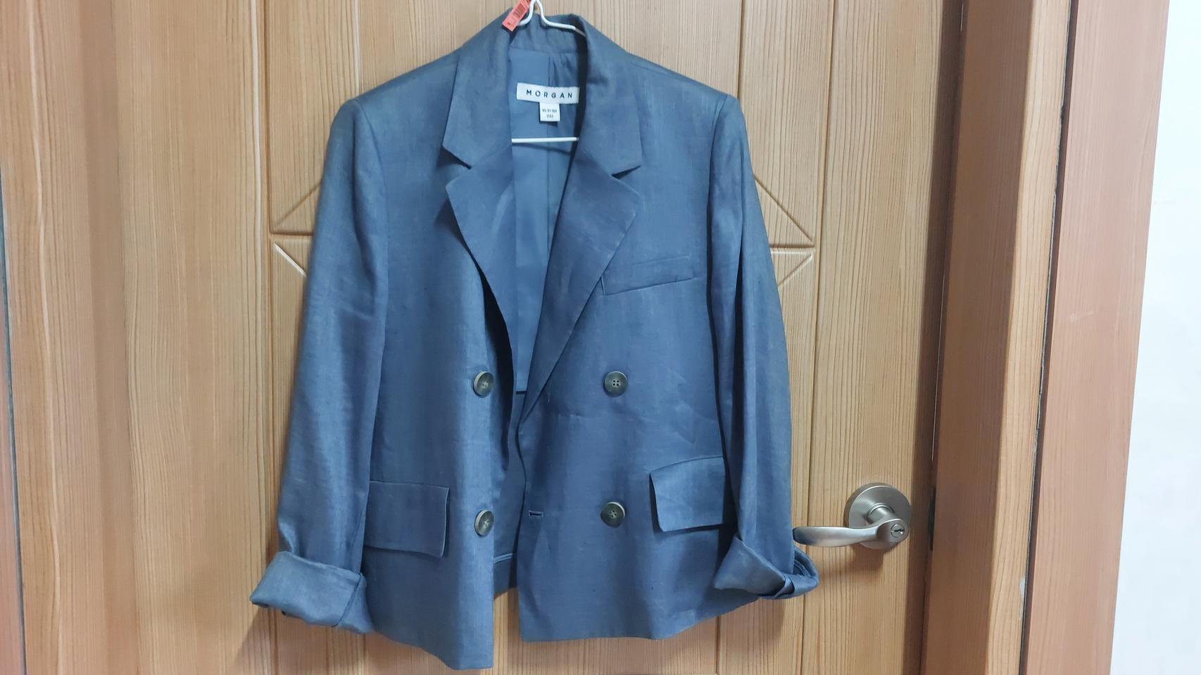 모르간 린넨자켓. 55. 거의새것
