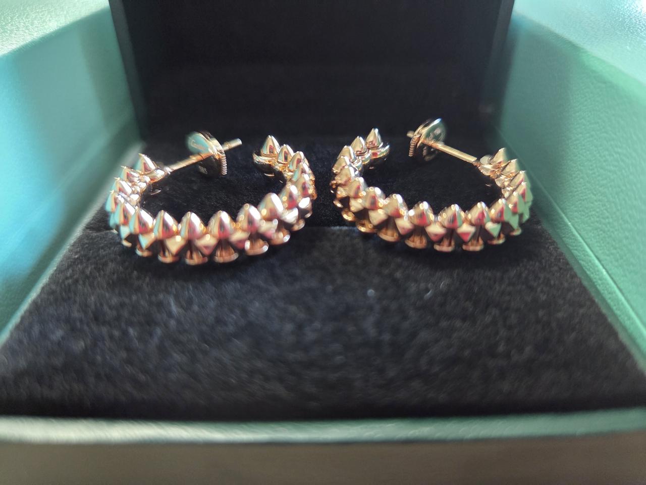 14k 핑크골드 귀걸이