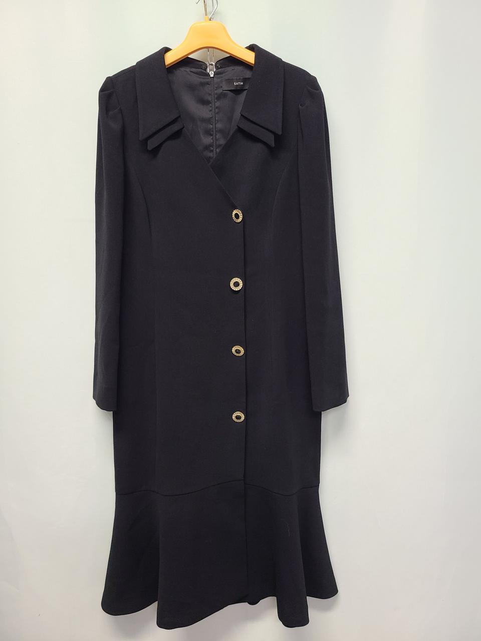 샤틴 블랙 원피스 66