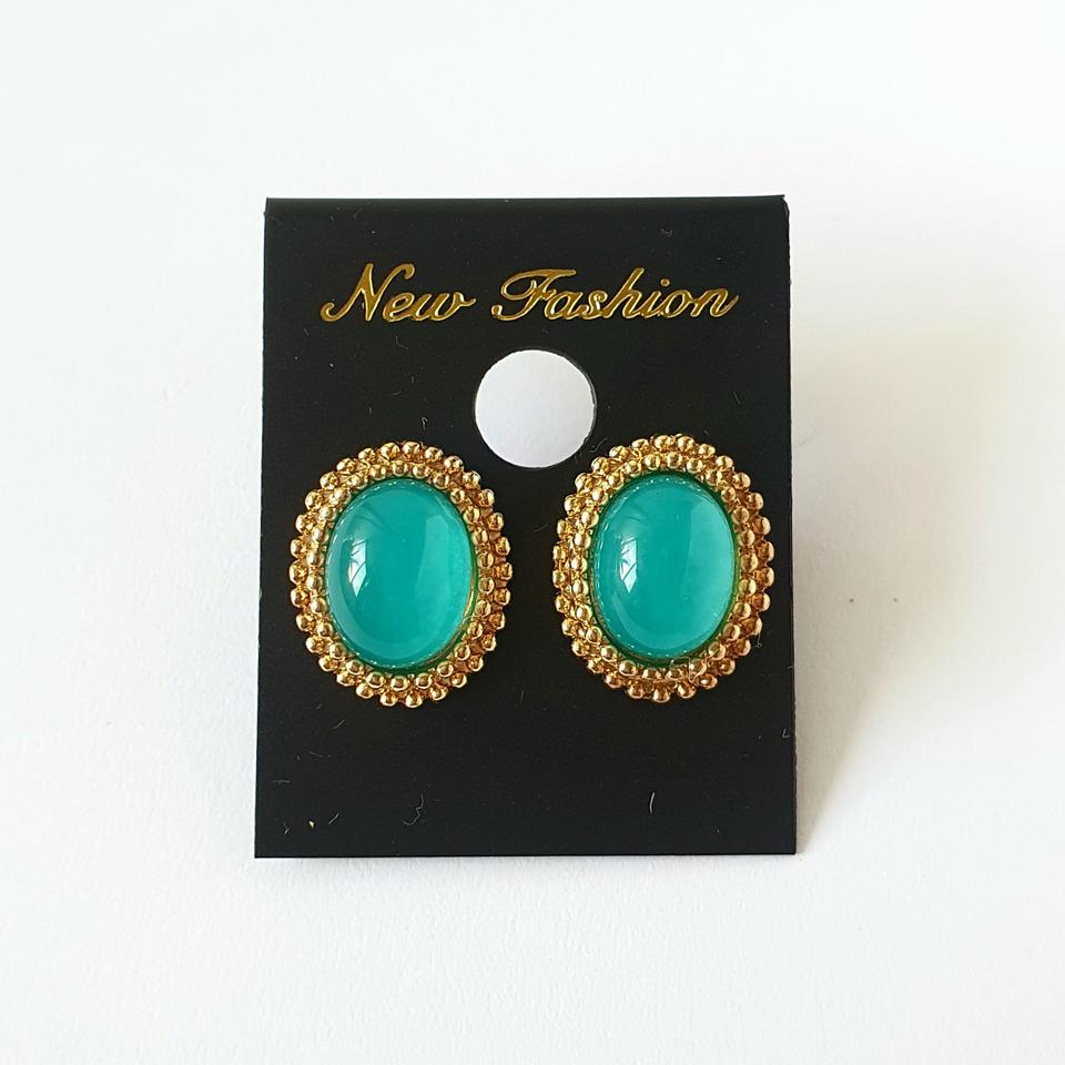 에메랄드 캔디 귀걸이 / 패션 이어링