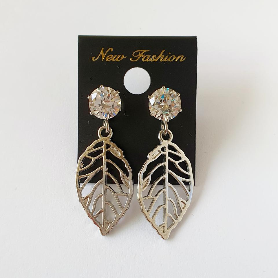 나뭇잎 귀걸이 / 패션 이어링
