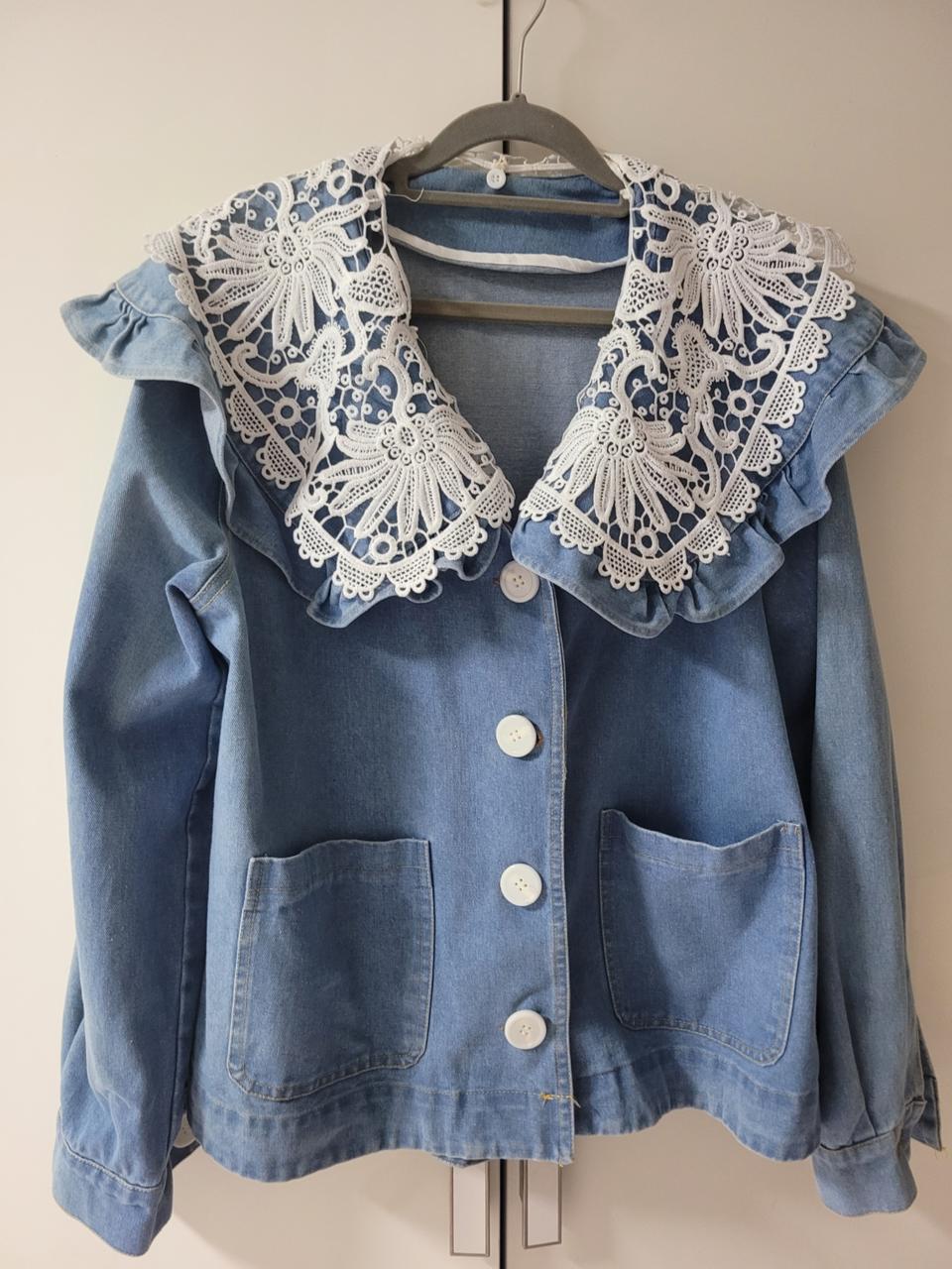 레이스 에이라인 청자켓77