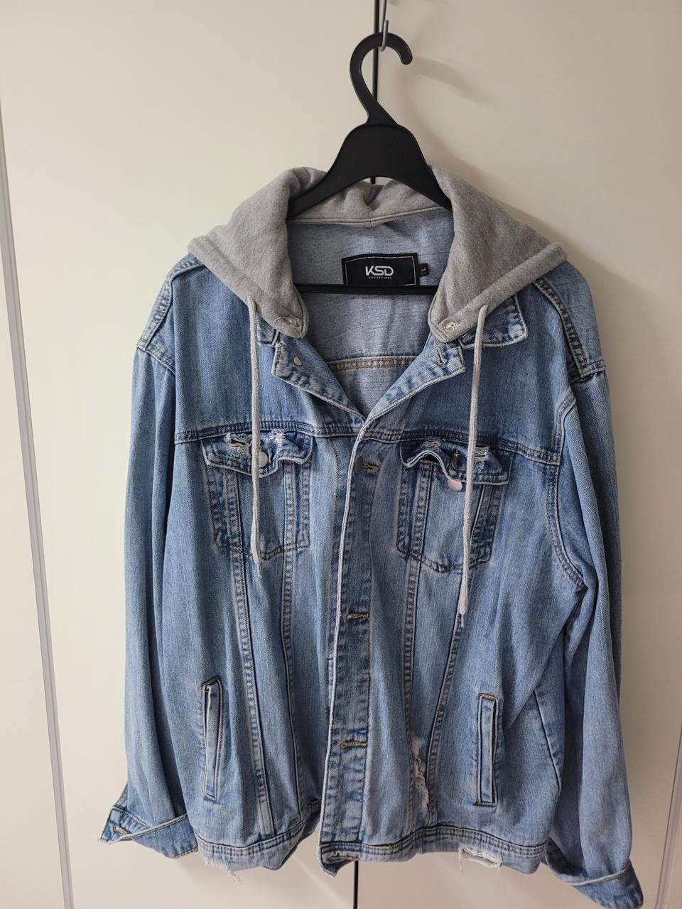 후드 데님 자켓77