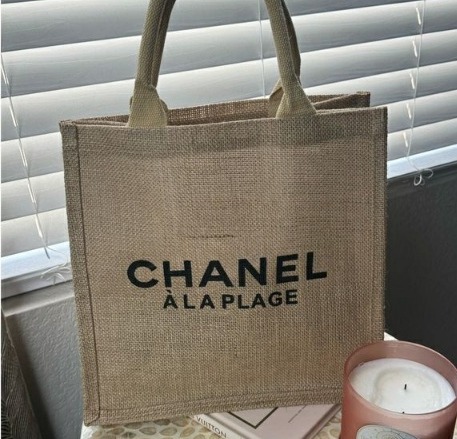 여름 한정판 방수재질 린넨 사각 토드백