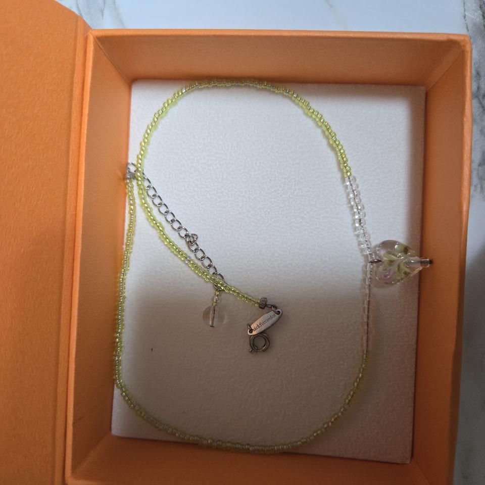 식품닷 비즈목걸이