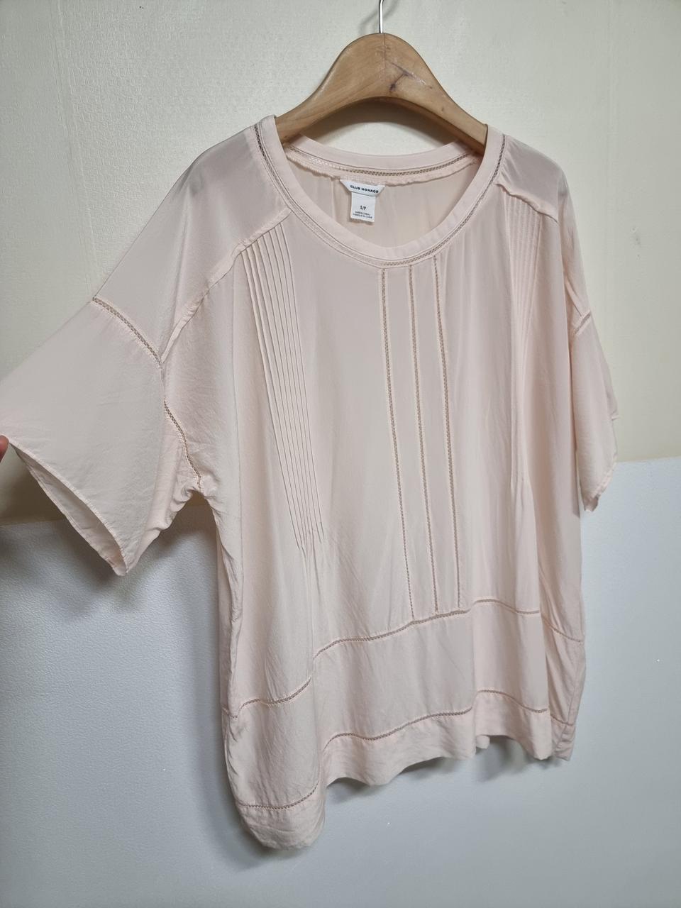 * 클럽모나코 실크 100 블라우스 95 사이즈 추천