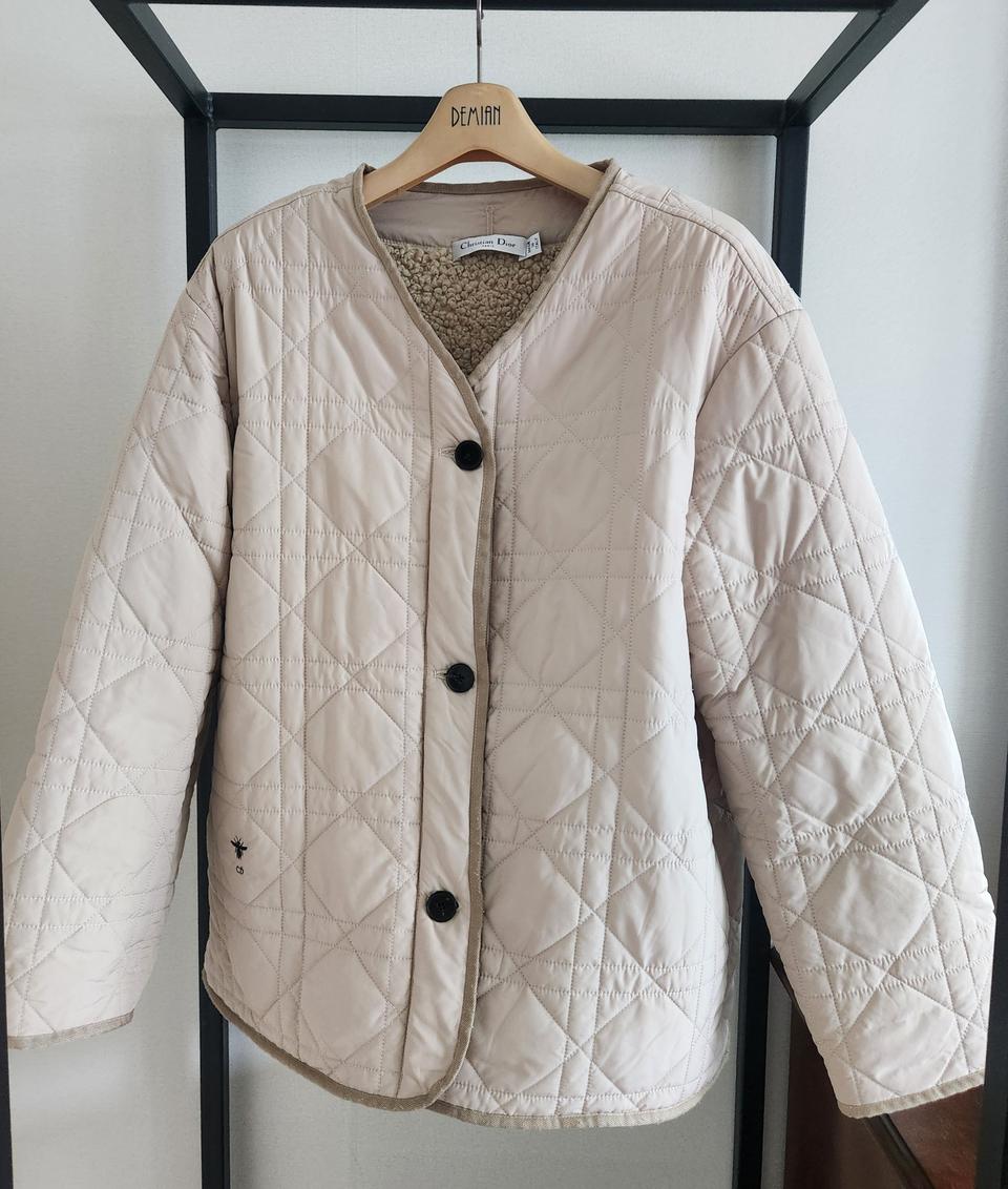 디올 누빔 자켓