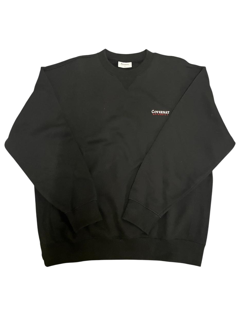 커버낫 스몰 어센틱 로고 맨투맨