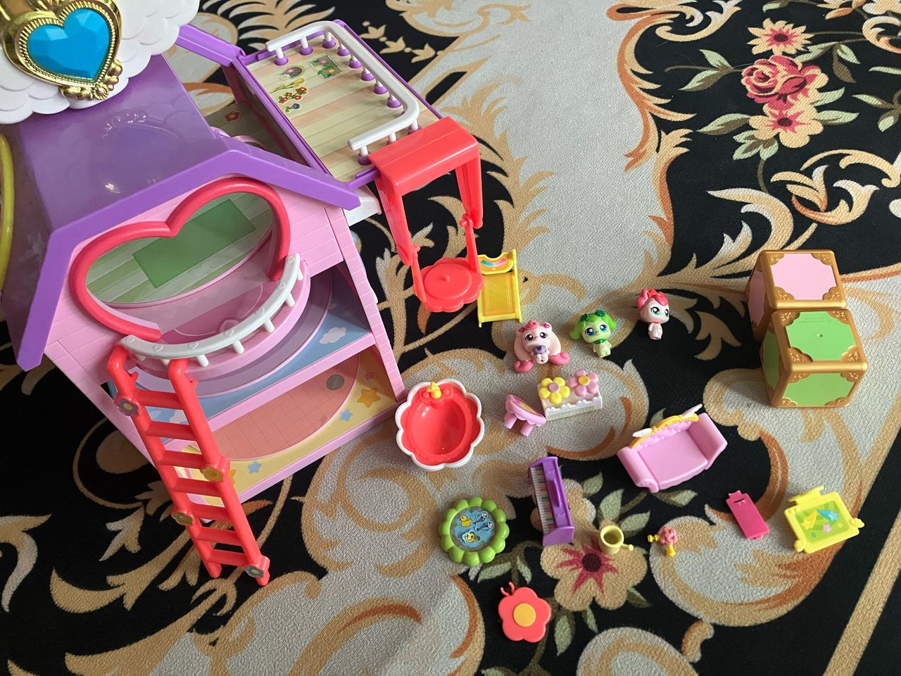 티니핑 집+티니핑 피규어3개 일괄