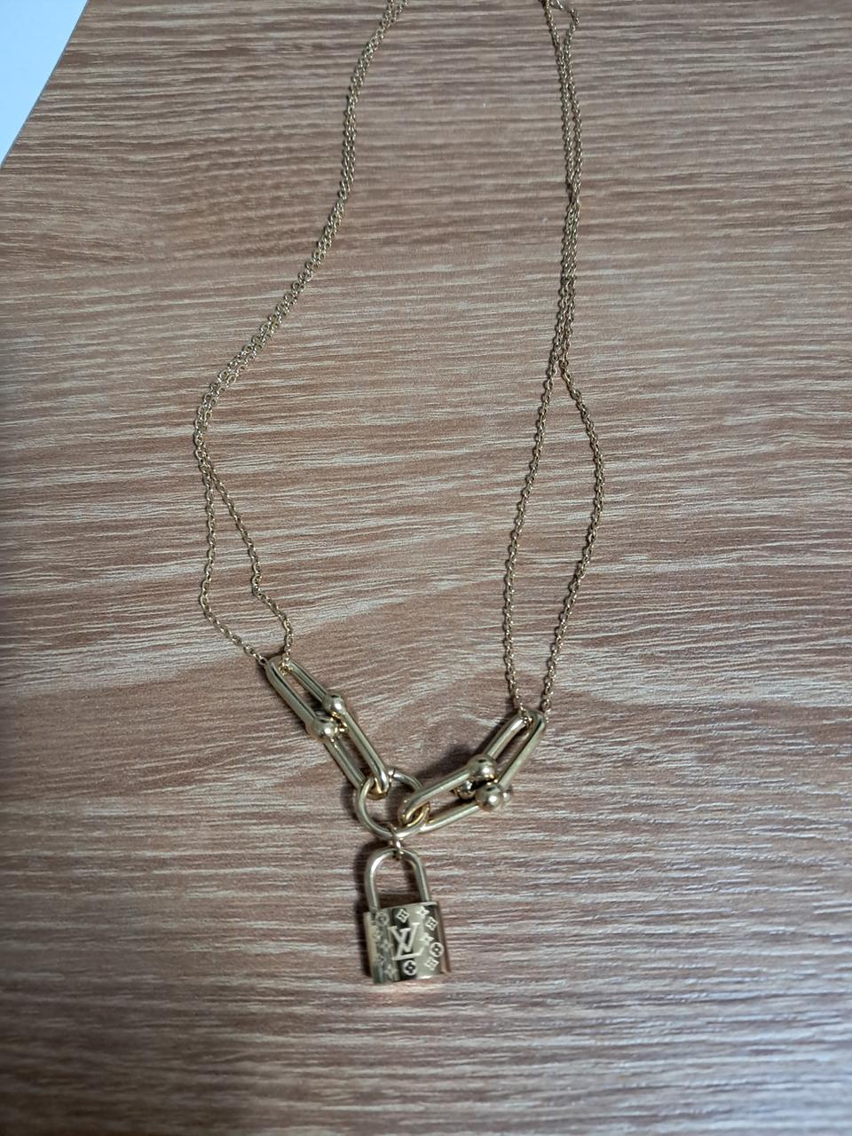 써지컬 두줄 목걸이