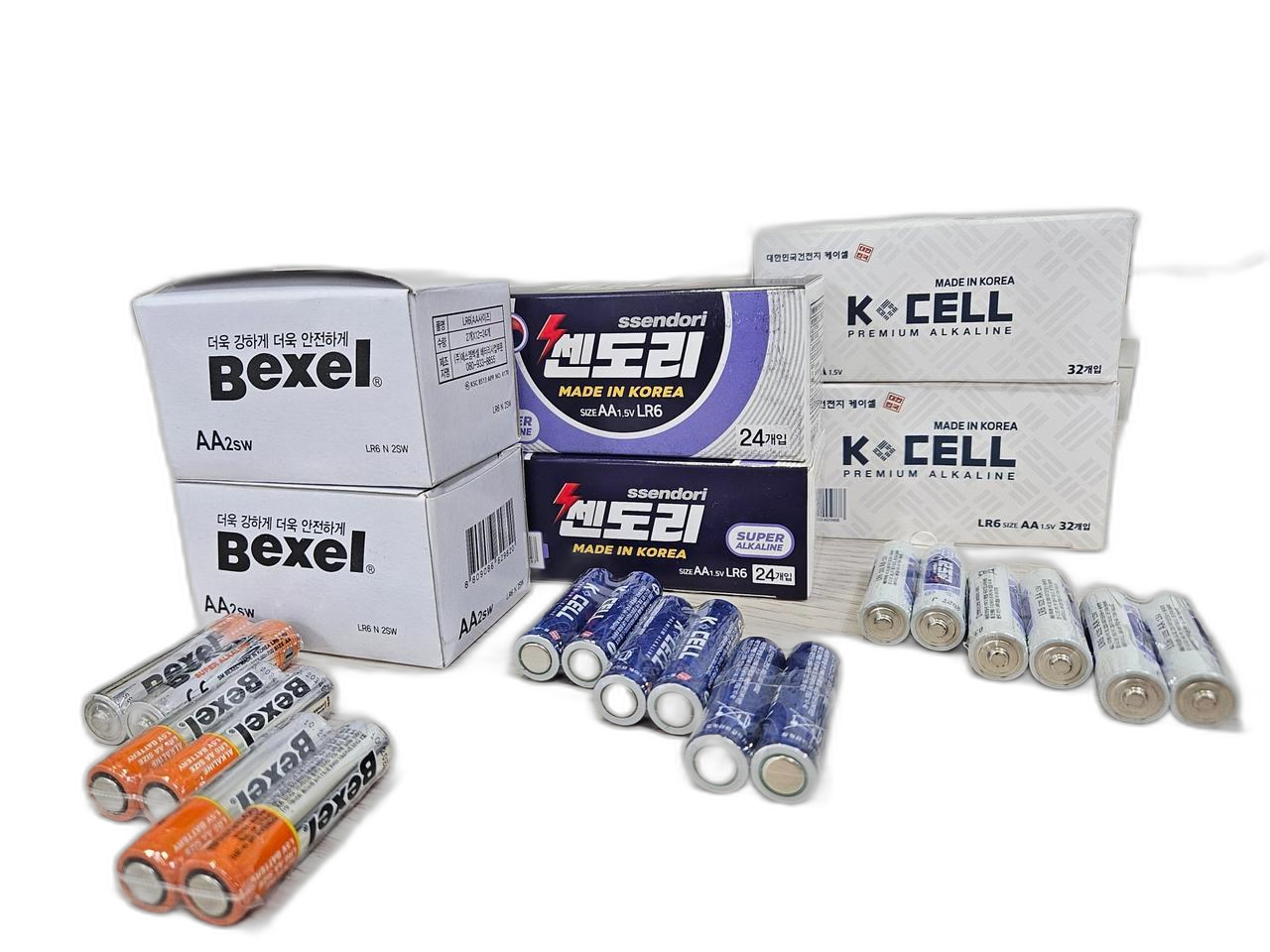 건전지 LR6 AA 1.5v 100단위 렌덤발송
