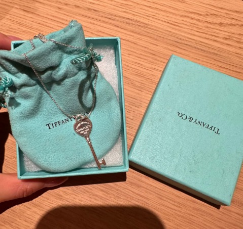 티파니앤코 스마일실버 목걸이