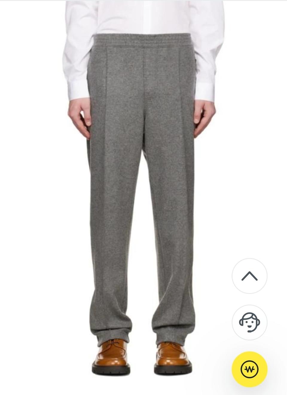 닐바렛 울 루즈 슬랙스 밴딩 팬츠46(32~34in)