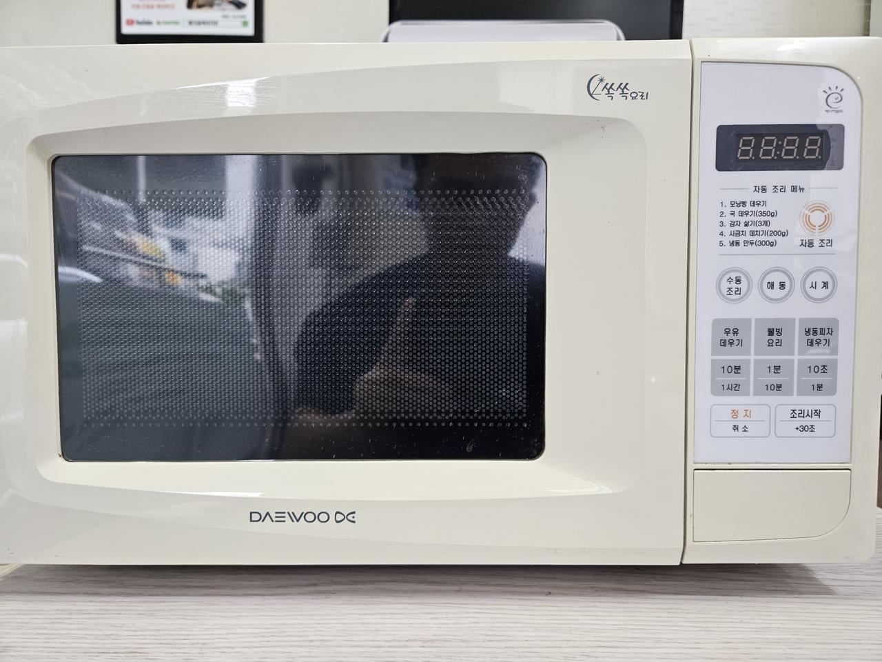 대우 전자레인지 20리터 700W