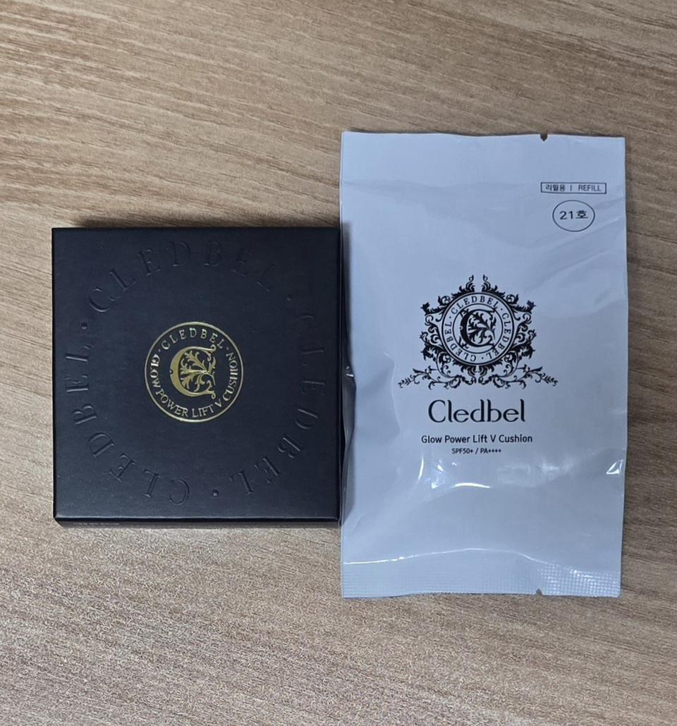 [정품] 끌레드벨 글로우 V밀착 쿠션 21호