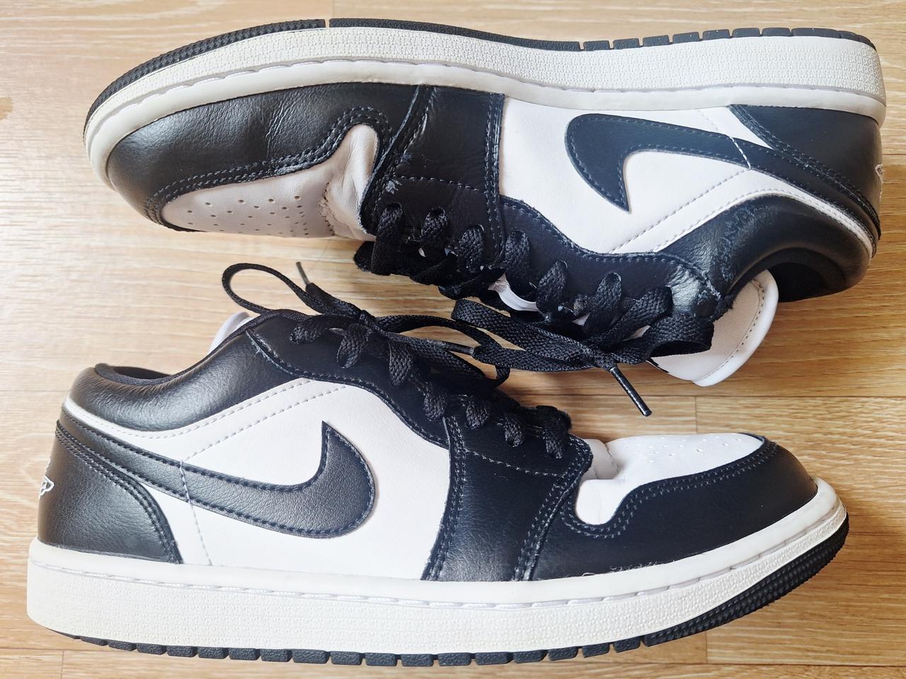 나이키 에어 조던1 로우 블랙앤화이트 정품 운동화 농구화