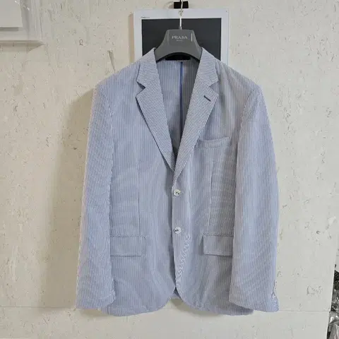 닥스 남성 여름 자켓 홑겹 스트라이프 자켓 95